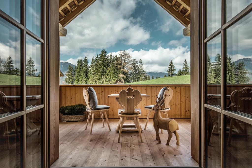 Mountain Chalet Pia La Valle Ngoại thất bức ảnh