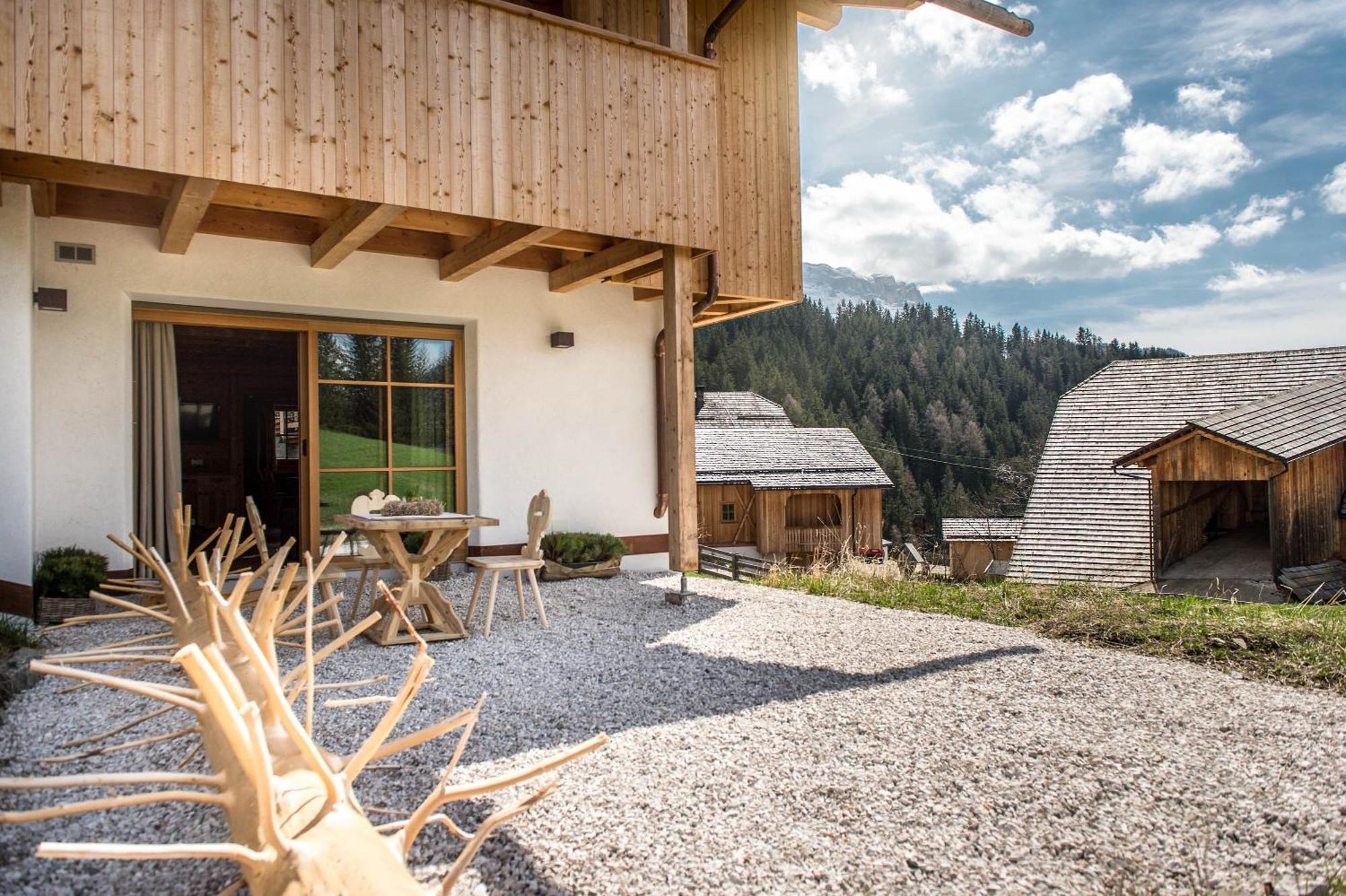 Mountain Chalet Pia La Valle Ngoại thất bức ảnh